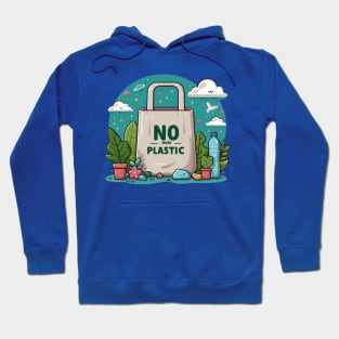 No More Plastic Bag Hoodie